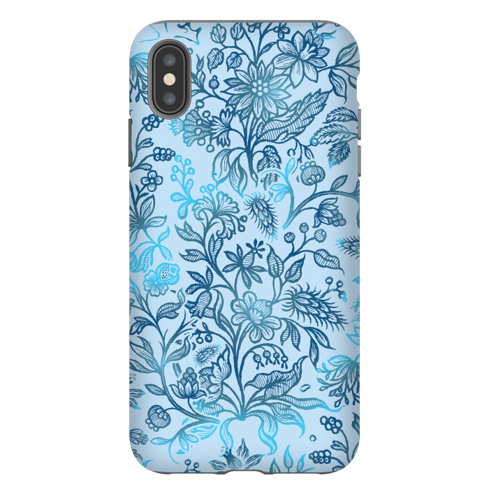 iPhone Xs Max StrongFit Flower Style Pattern II by Bledi