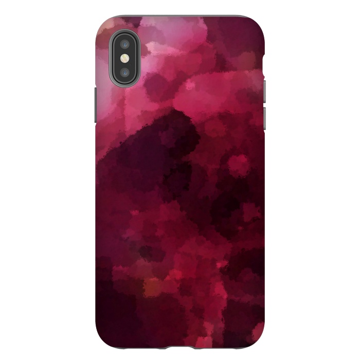iPhone Xs Max StrongFit Spilled Wine by Majoih
