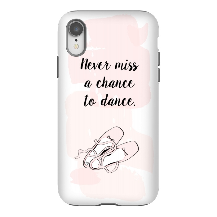 iPhone Xr StrongFit Ballerina Shoes Dance Quote by Martina