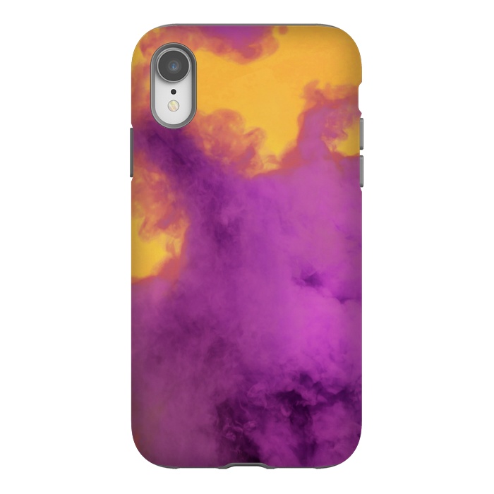 iPhone Xr StrongFit Ultraviolet Smoke by Gringoface Designs