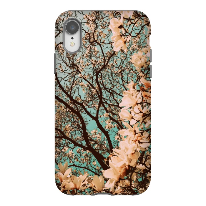 iPhone Xr StrongFit Spring Time Cherry Blossoms by Gringoface Designs