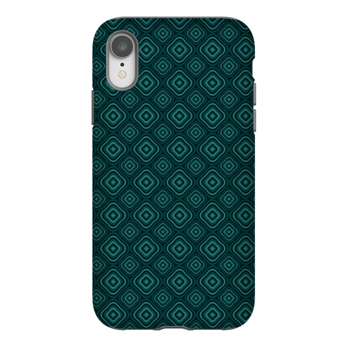 iPhone Xr StrongFit Rounded Rectangle Bubbles by TMSarts