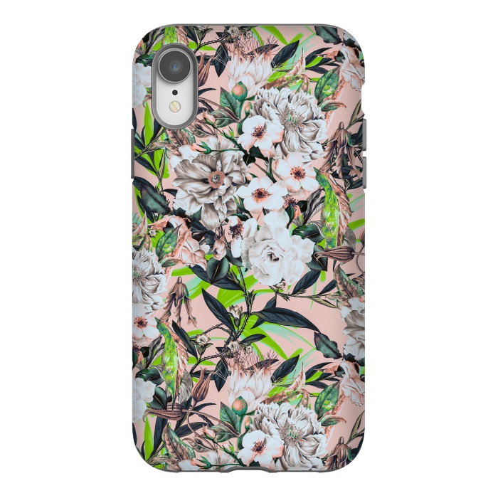 iPhone Xr StrongFit Flowering bouquet pink by Mmartabc