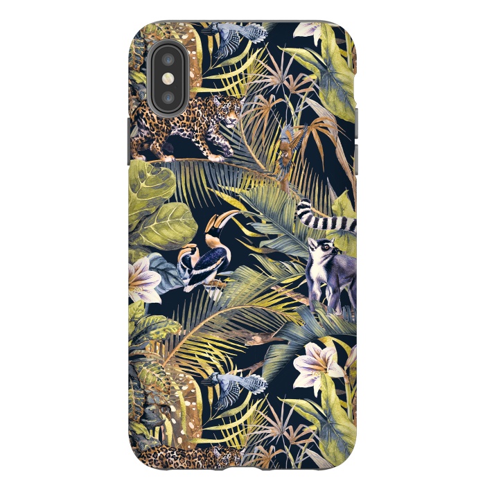 iPhone Xs Max StrongFit Wild Jungle - 01 by Mmartabc