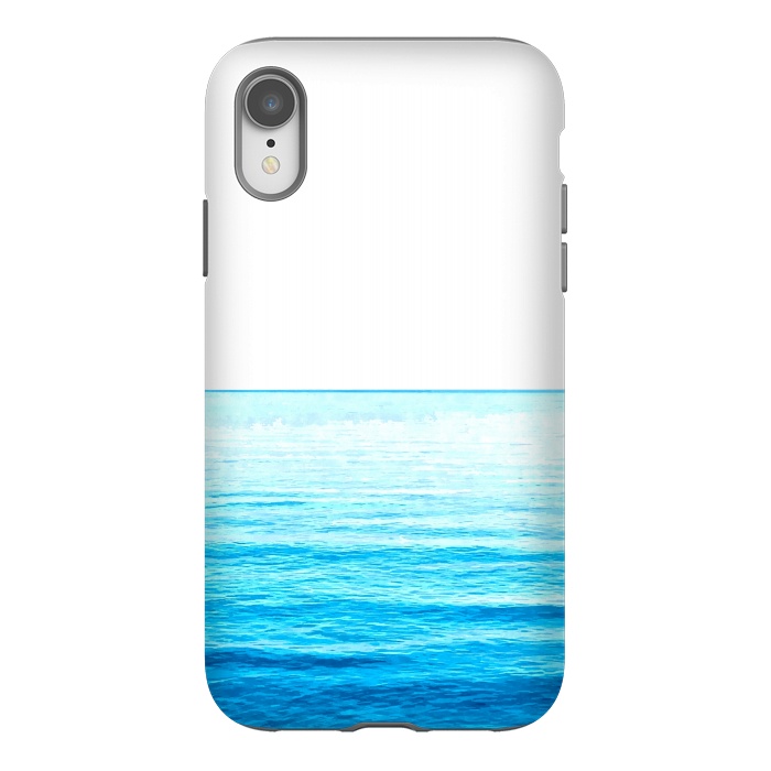 iPhone Xr StrongFit Blue Ocean Illustration by Alemi