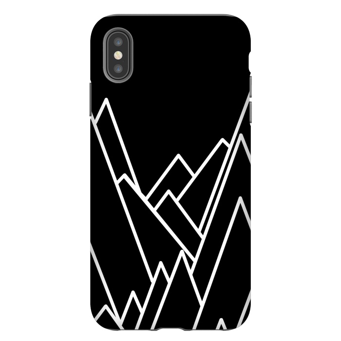 iPhone Xs Max StrongFit Outline peaks by Steve Wade (Swade)