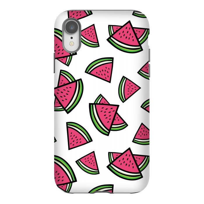 iPhone Xr StrongFit Watermelon by Majoih