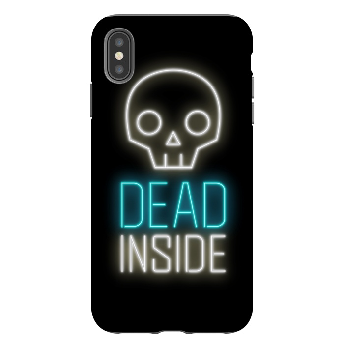 iPhone Xs Max StrongFit Dead inside by Laura Nagel