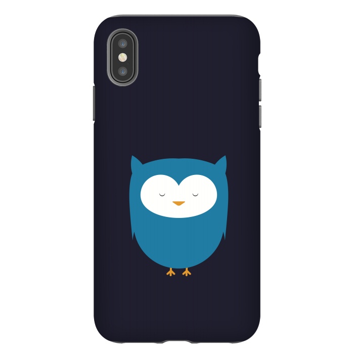 iPhone Xs Max StrongFit cute owl standing by TMSarts
