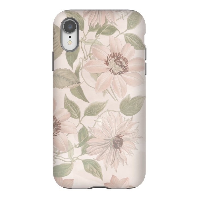 iPhone Xr StrongFit Nostalgic Flowers by Andrea Haase