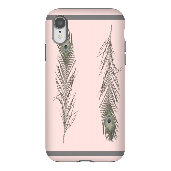 iPhone Xr StrongFit Feather Style by Joanna Vog