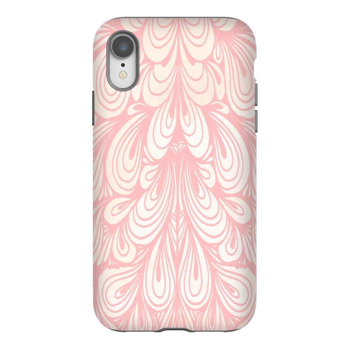 iPhone Xr StrongFit Pink Garden by Joanna Vog