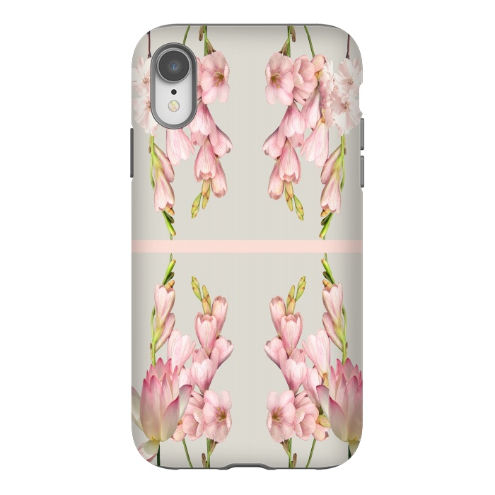 iPhone Xr StrongFit Pink Aura Design by Joanna Vog