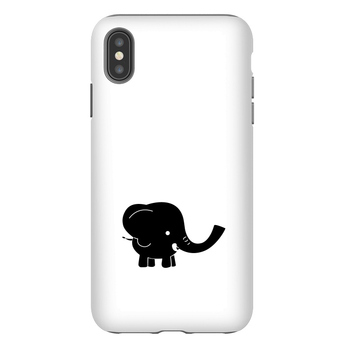 iPhone Xs Max StrongFit Cute elephant cartoon by TMSarts