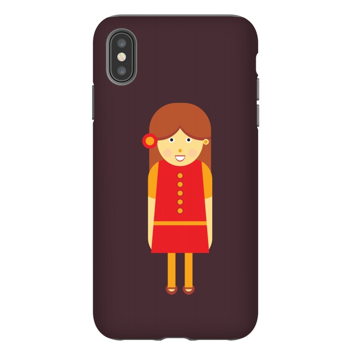 iPhone Xs Max StrongFit baby girl casual by TMSarts