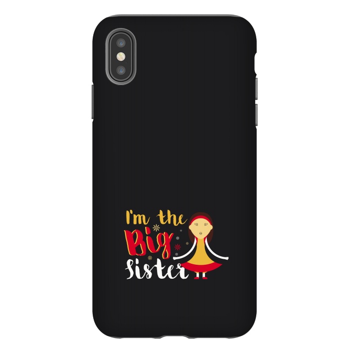 iPhone Xs Max StrongFit im the big sister by TMSarts