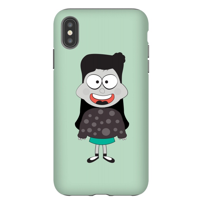 iPhone Xs Max StrongFit cartoon children by TMSarts