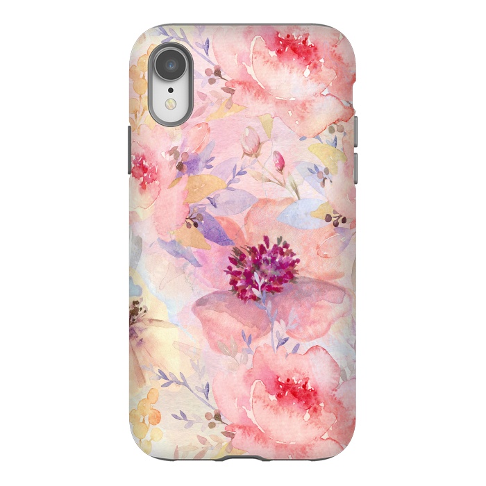 iPhone Xr StrongFit Summer Flowers Pattern by  Utart