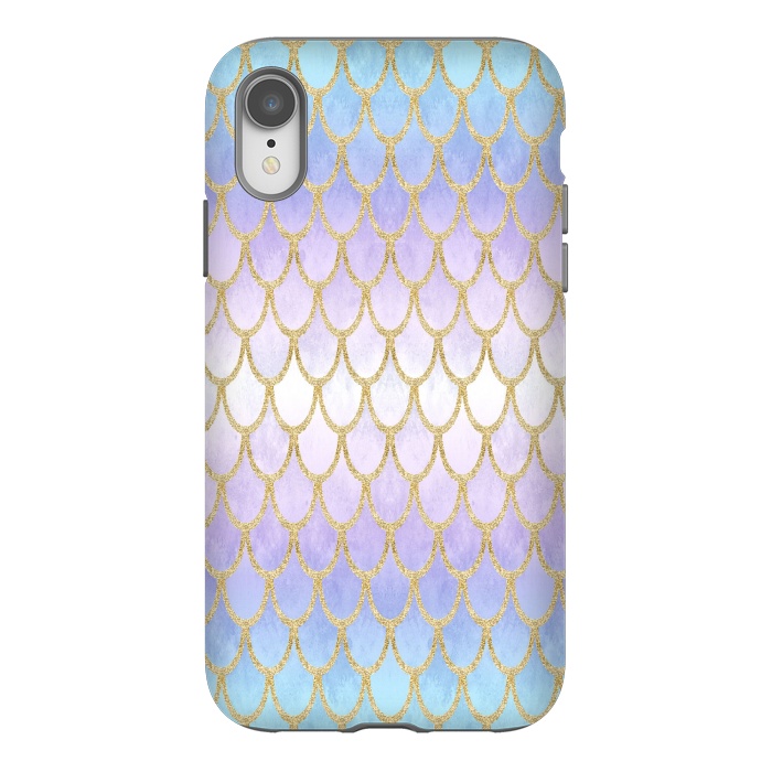 iPhone Xr StrongFit Pretty Mermaid Scales 06 by Angelika Parker