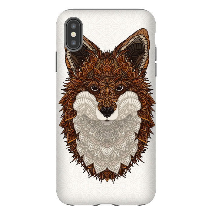 iPhone Xs Max StrongFit Red Fox by Angelika Parker