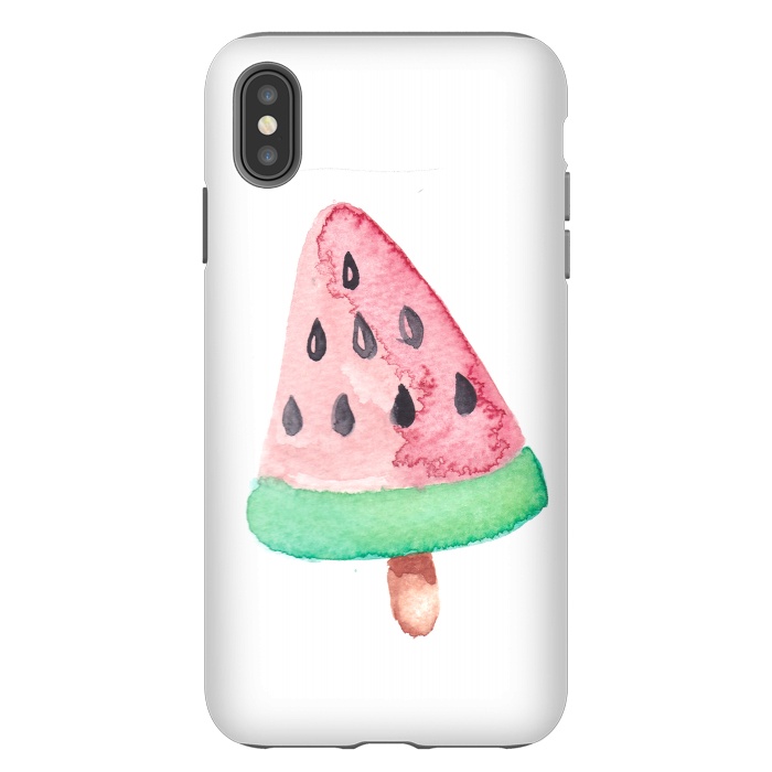 iPhone Xs Max StrongFit Melon Ice Cream by DaDo ART