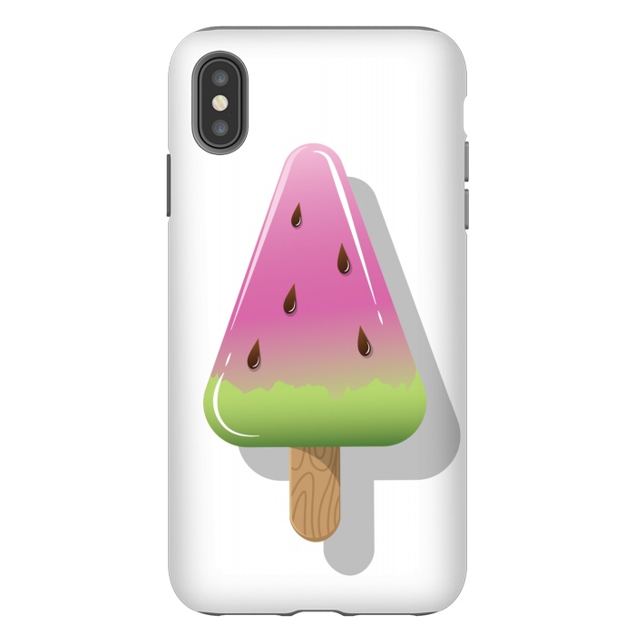 iPhone Xs Max StrongFit Melon Summer Fun by DaDo ART