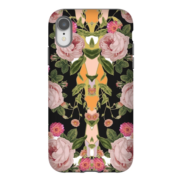 iPhone Xr StrongFit Floral Party by Zala Farah