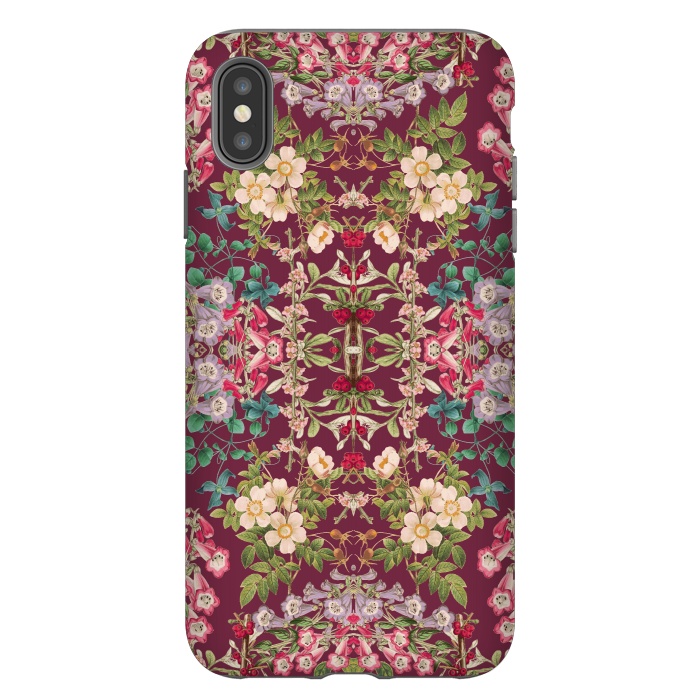 iPhone Xs Max StrongFit Winter Bloom by Zala Farah