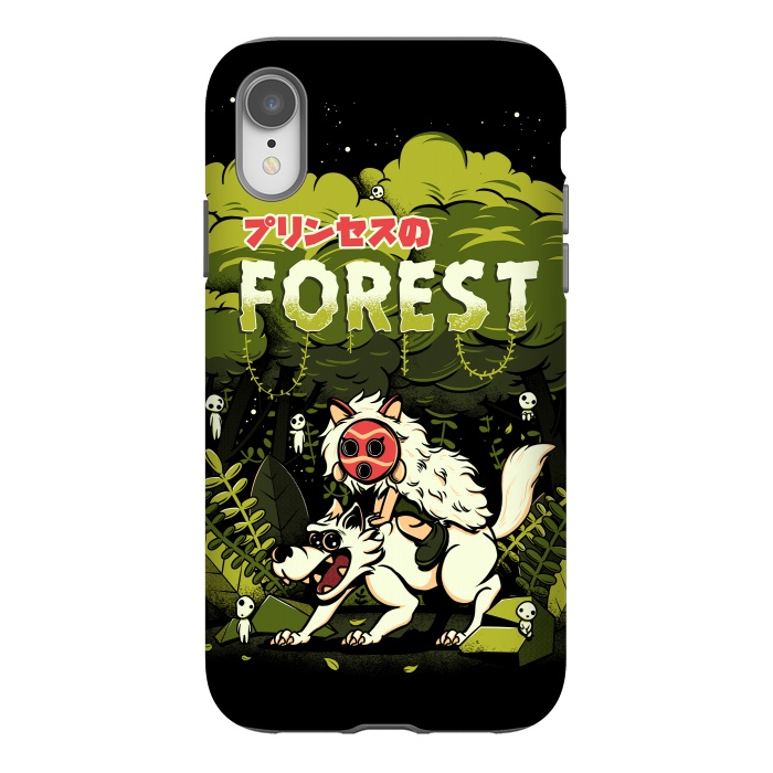 iPhone Xr StrongFit The Forest Princess by Ilustrata