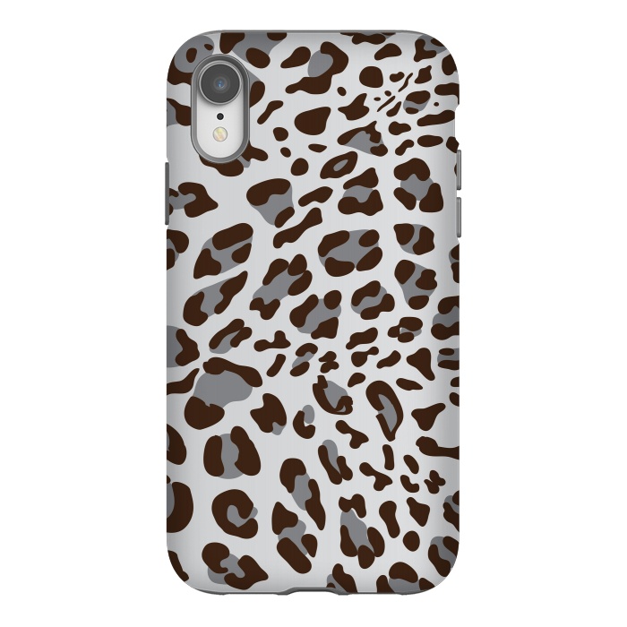 iPhone Xr StrongFit Leopard Texture 3 by Bledi