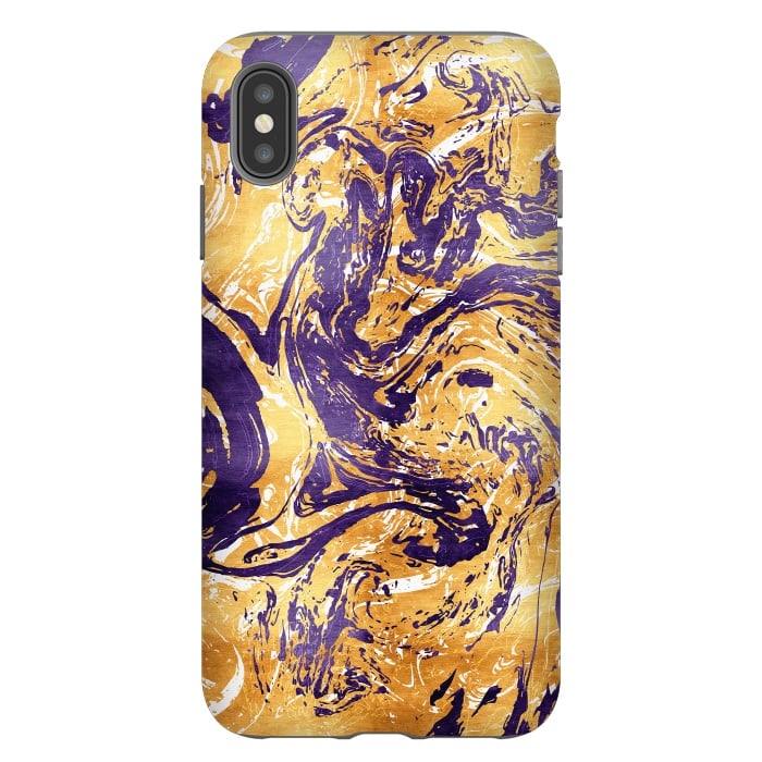 iPhone Xs Max StrongFit Abstract Marble by Art Design Works