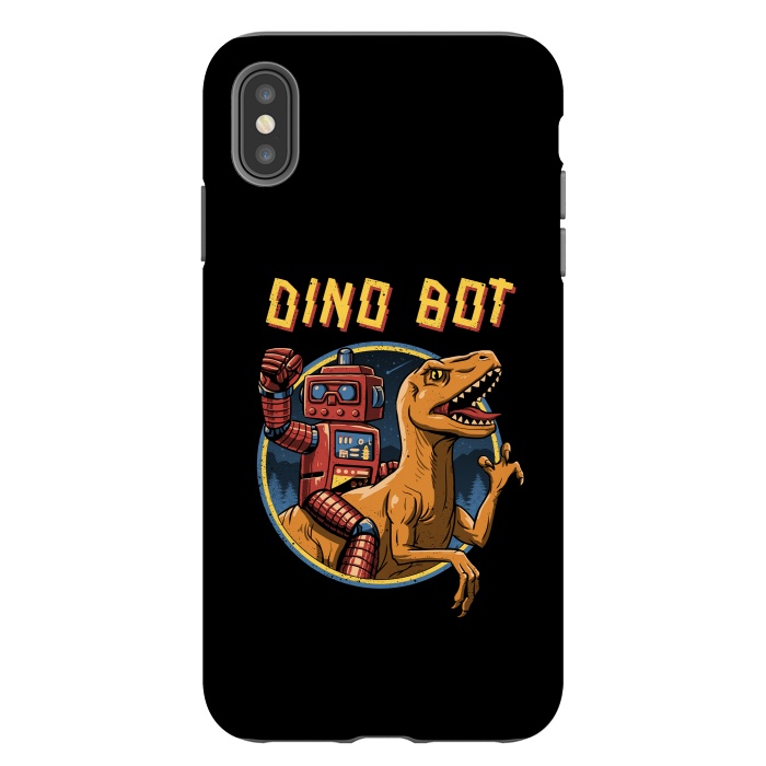 iPhone Xs Max StrongFit Dino Bot by Vincent Patrick Trinidad