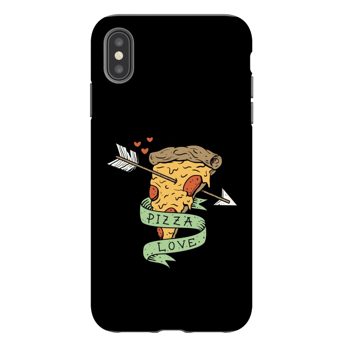iPhone Xs Max StrongFit Pizza Love by Vincent Patrick Trinidad