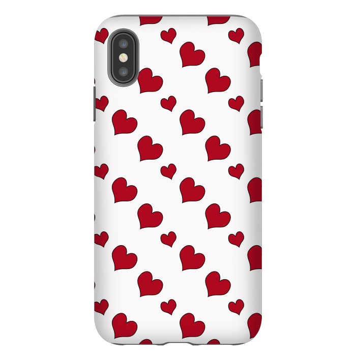 iPhone Xs Max StrongFit hearts by Vincent Patrick Trinidad
