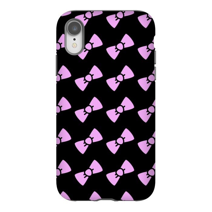 iPhone Xr StrongFit pink ribbon by Vincent Patrick Trinidad