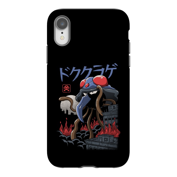 iPhone Xr StrongFit Poison Kaiju by Vincent Patrick Trinidad
