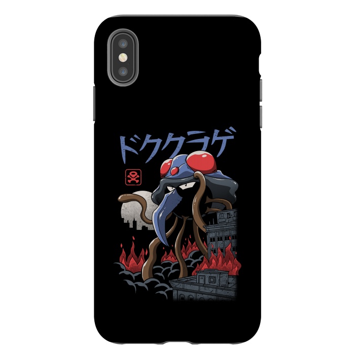 iPhone Xs Max StrongFit Poison Kaiju by Vincent Patrick Trinidad