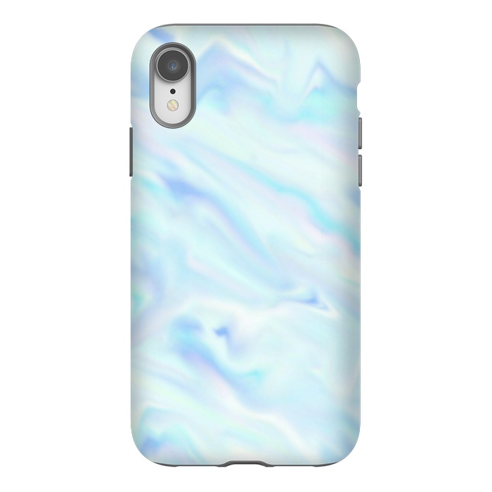 iPhone Xr StrongFit Blue purple paint by Jms