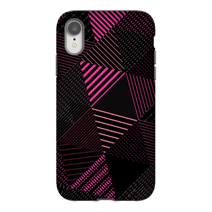 iPhone Xr StrongFit Triangles Pattern 2 by Bledi