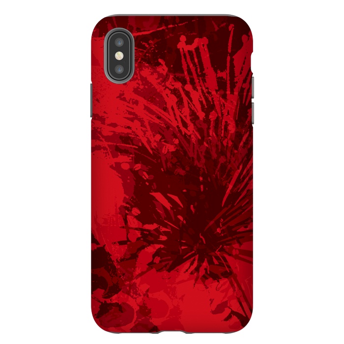 iPhone Xs Max StrongFit Satori in Red by Majoih