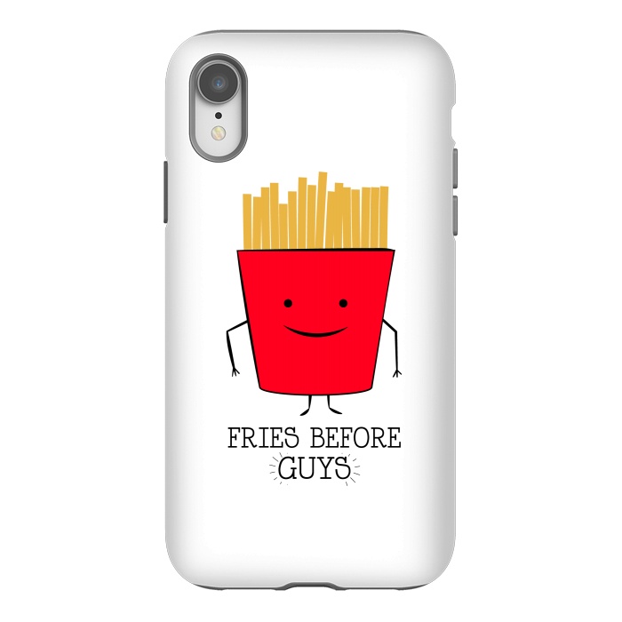 iPhone Xr StrongFit fries before guys by TMSarts