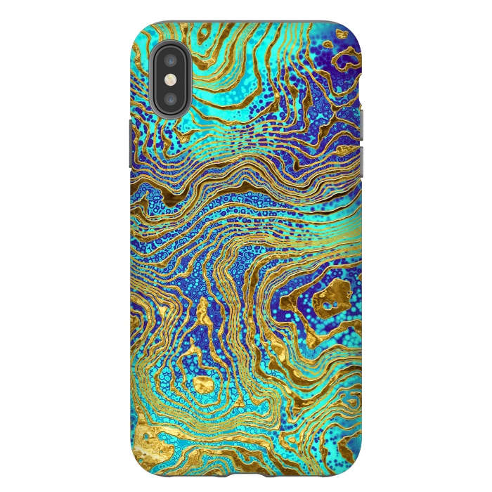 iPhone Xs Max StrongFit Abstract Marble III by Art Design Works