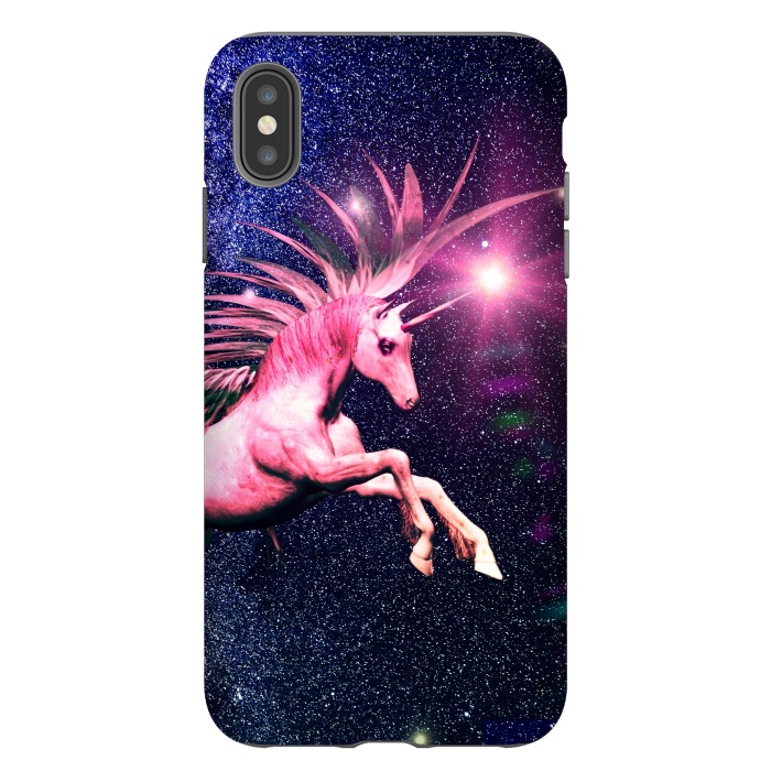 iPhone Xs Max StrongFit Unicorn Blast by Gringoface Designs