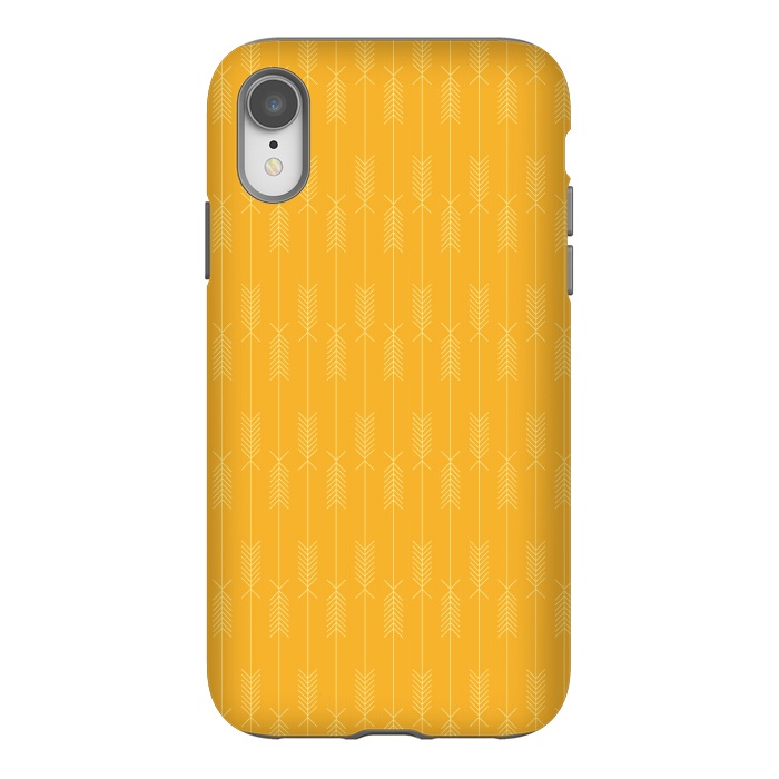 iPhone Xr StrongFit arrows yellow by TMSarts