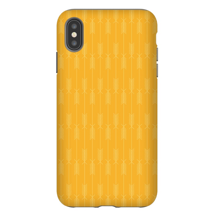 iPhone Xs Max StrongFit arrows yellow by TMSarts