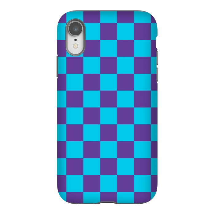 iPhone Xr StrongFit Checkered Pattern III by Art Design Works