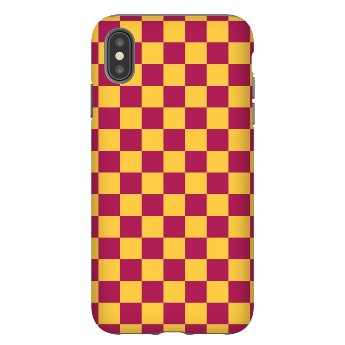 iPhone Xs Max StrongFit Checkered Pattern VII by Art Design Works