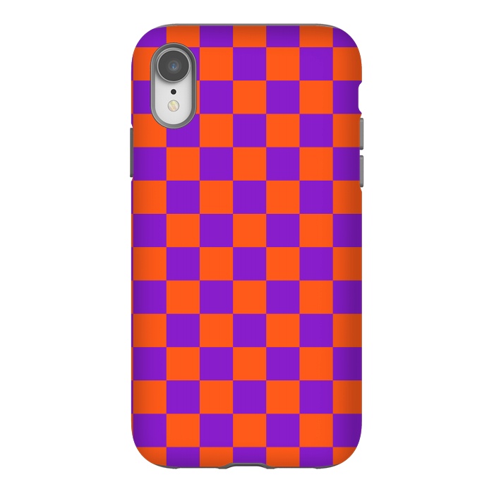 iPhone Xr StrongFit Checkered Pattern VIII by Art Design Works