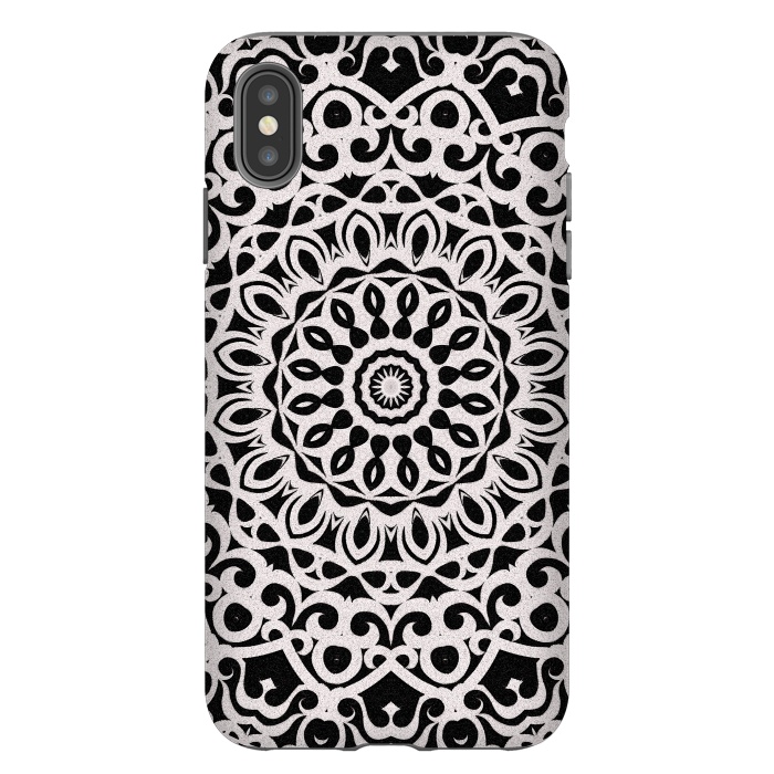 iPhone Xs Max StrongFit Tribal Mandala G385 by Medusa GraphicArt