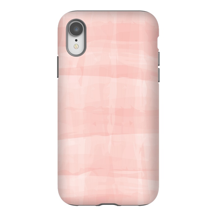 iPhone Xr StrongFit Pink Strokes by Majoih
